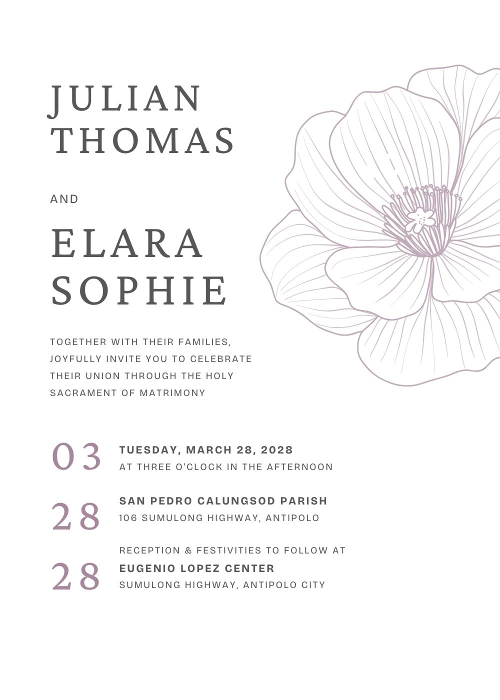 The Mauve Peony Suite — view 2 of 4